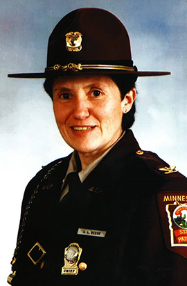 Photo of State Patrol Colonel Anne Beers