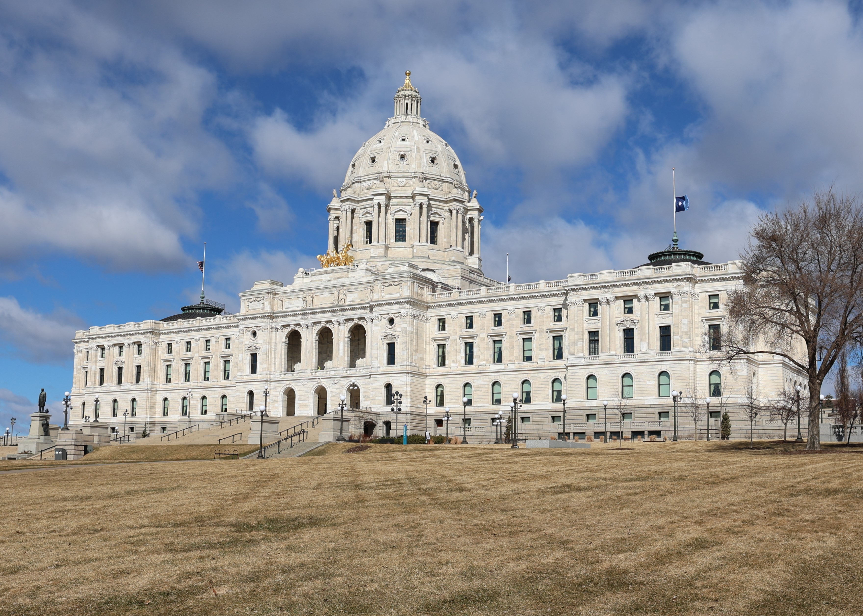 The Minnesota State Capitol building.