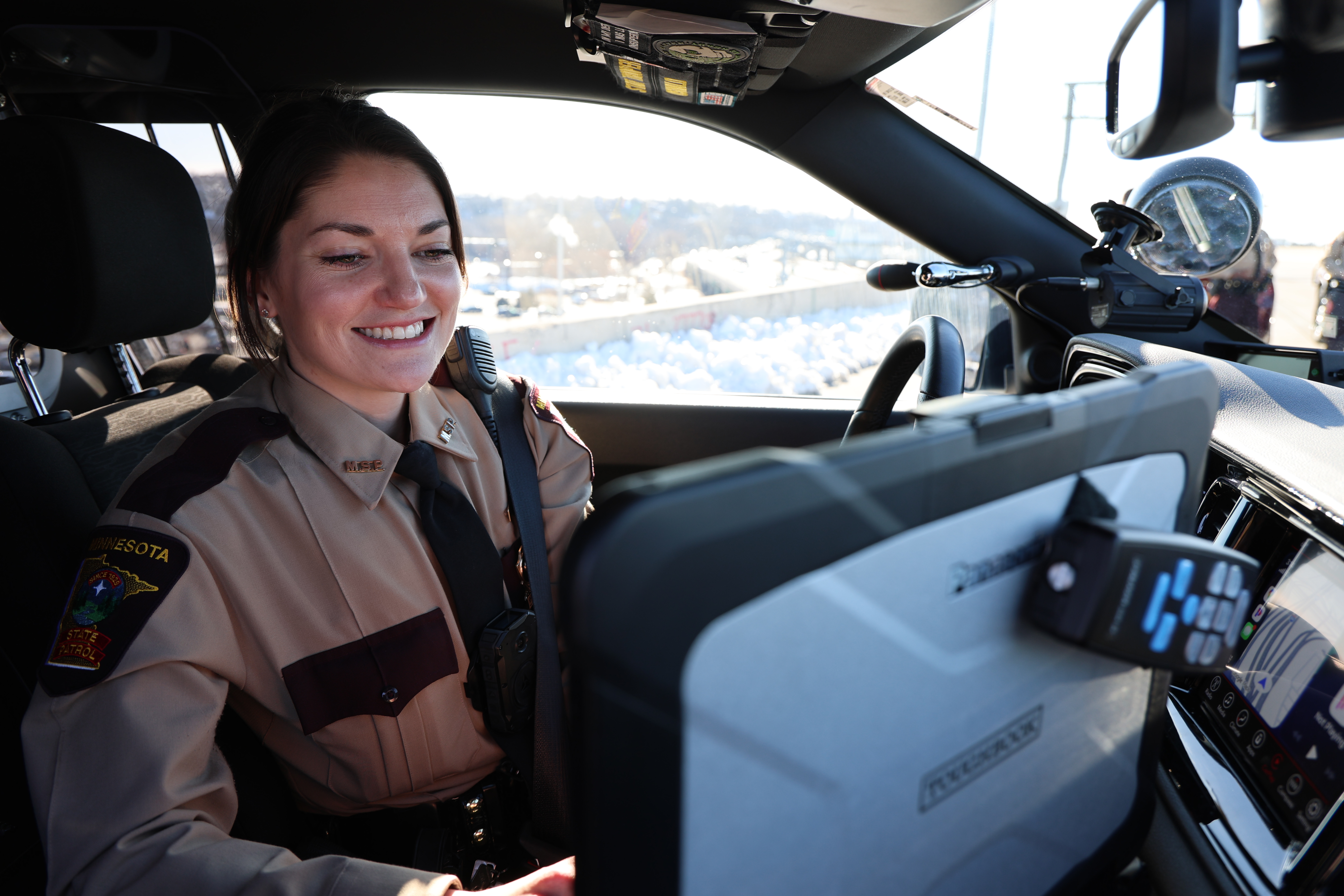 Photo of Trooper Delaney Row