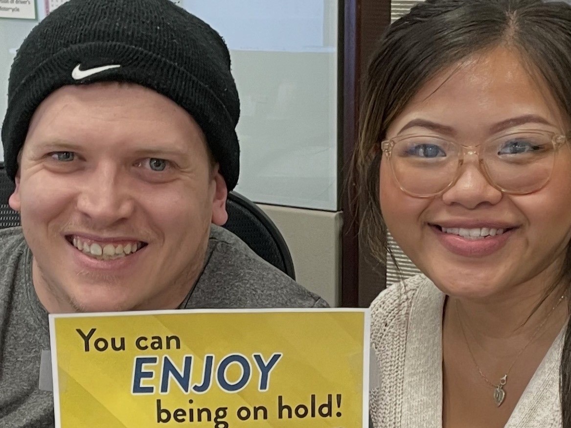 DVS employees tout a hold music survey