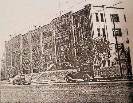 A photo of the building where the BCA was housed, circa 1938.