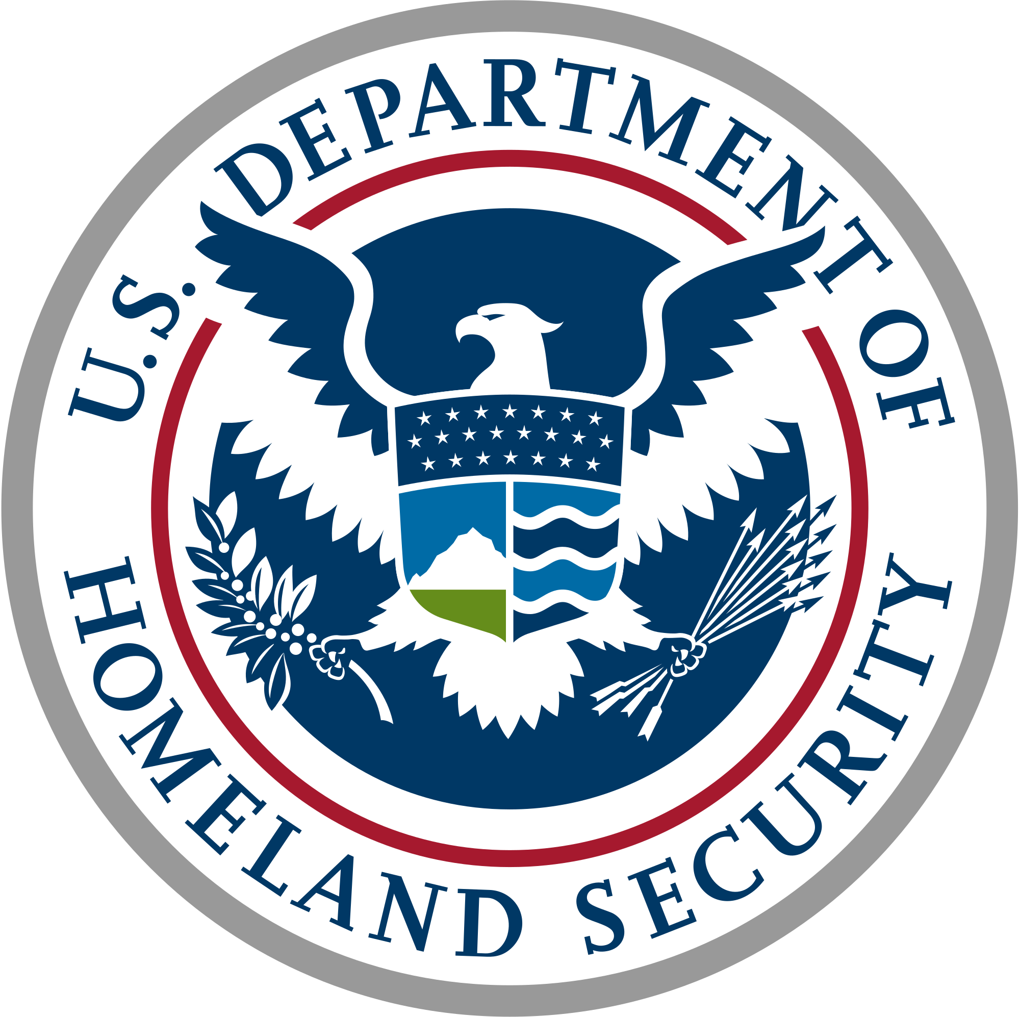 Logo for the U.S. Department of Homeland Security