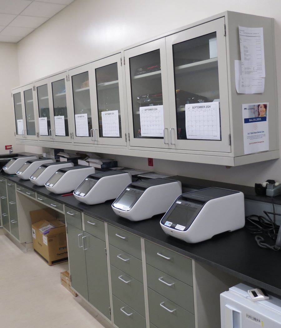 An instrument used in the biology section to make copies of DNA sequences.