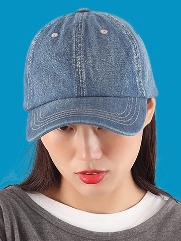 Sample of a card photo with a person with a cap over their eyes