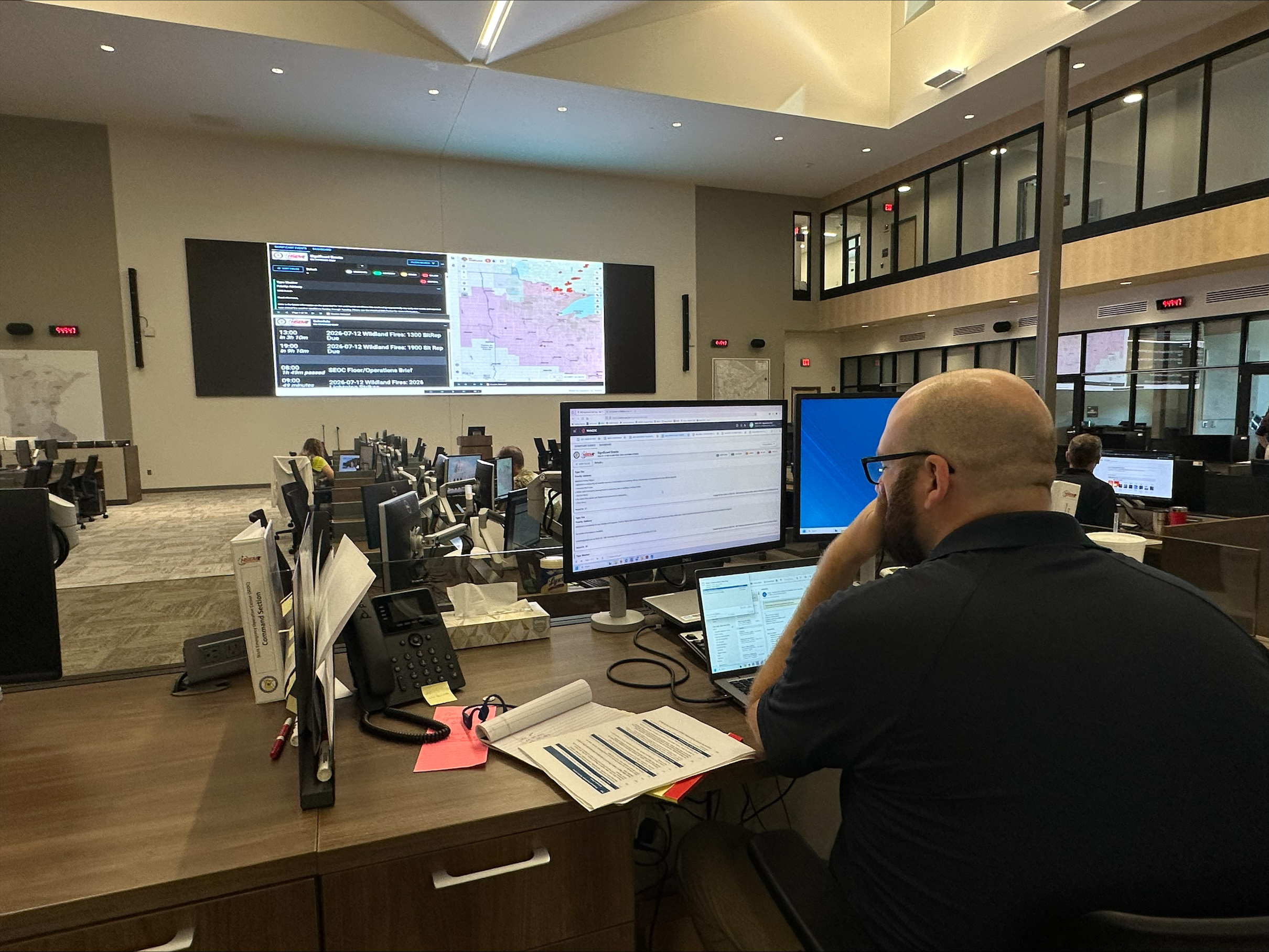 SEOC floor