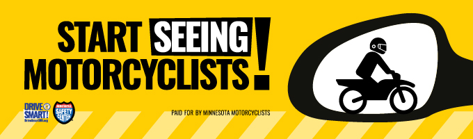 Start seeing motorcyclists