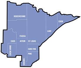 Northeast region map